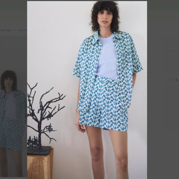 ZARA SUMMER SUIT Size XS NEW WITH TAG! - Picture 10 of 11